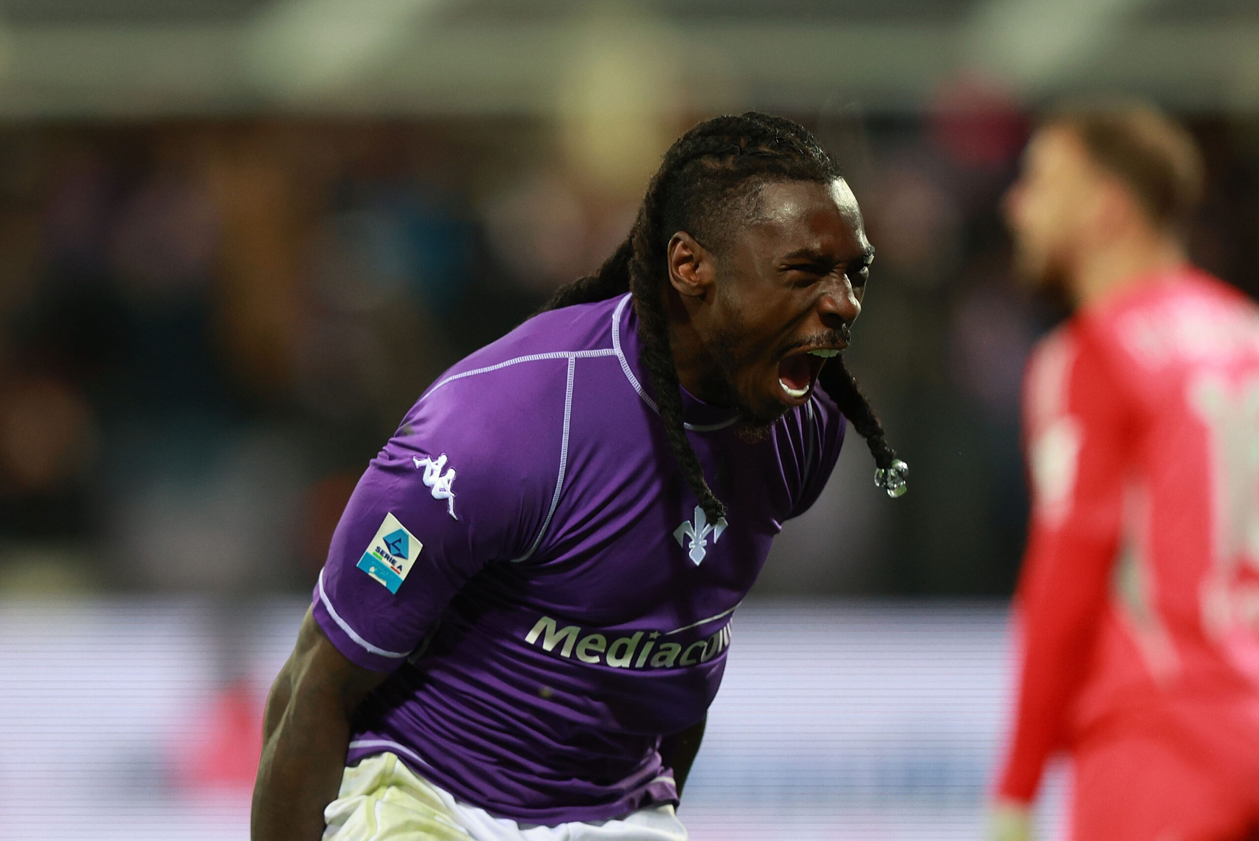 kean in campo fiorentina juventus 