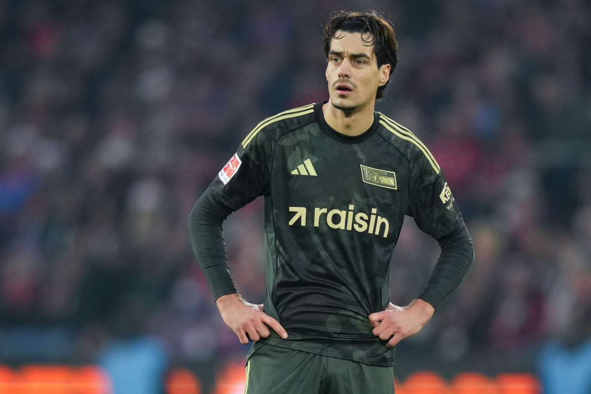 Diogo Leite in campo con la maglia dell'Union Berlino (OneFootball) - FiorentinaUno.com 