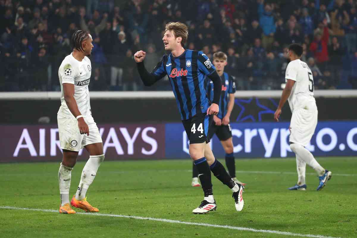 Marco Brescianini in campo con l'Atalanta in Champions League (OneFootball) - FiorentinaUno.com 