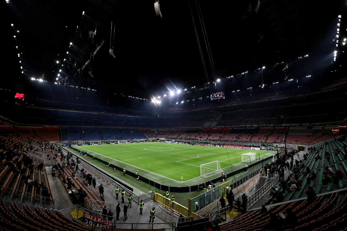 Lo stadio Meazza a San Siro per Milan-Lecce (OneFootball) - FiorentinaUno.com