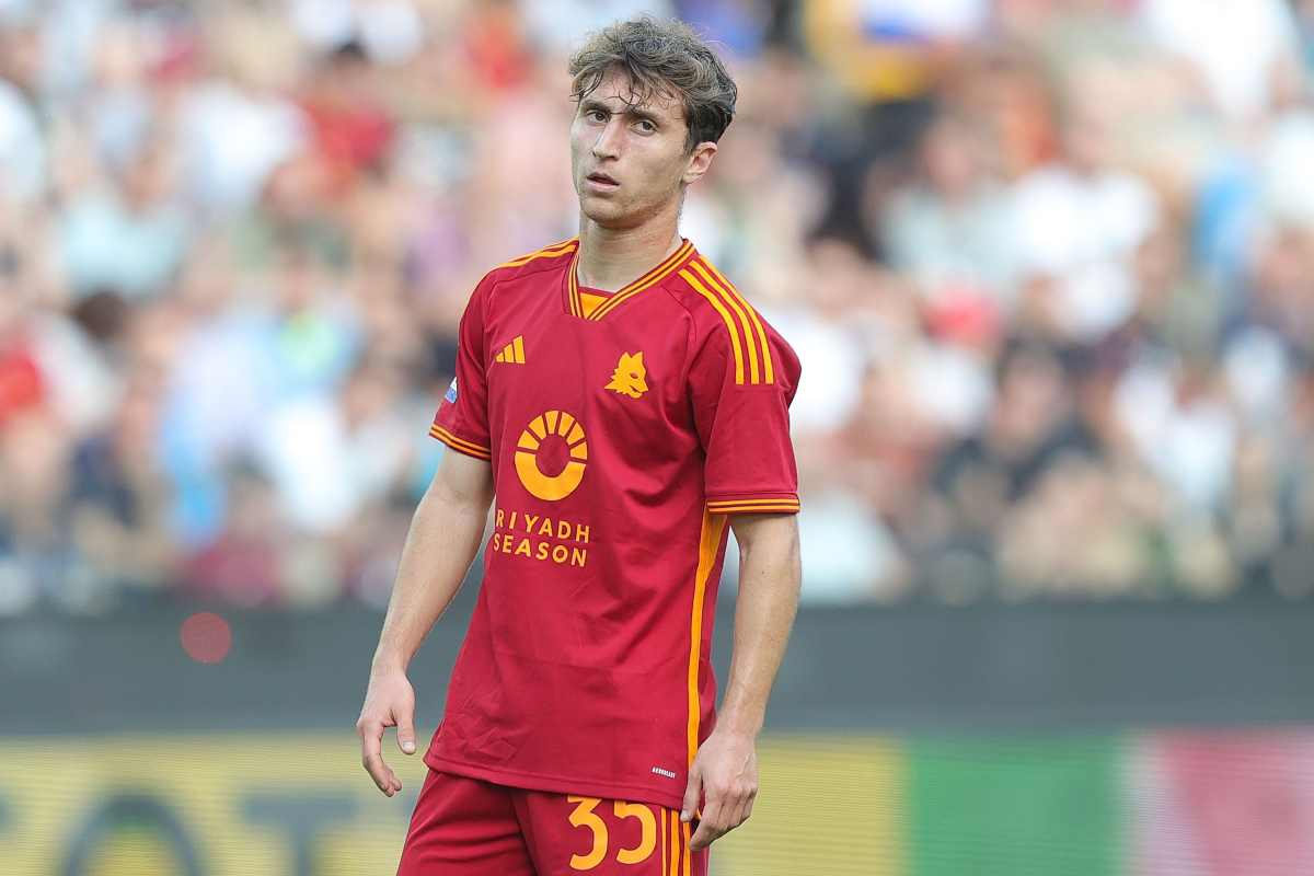 Tommaso Baldanzi in campo con la Roma (OneFootball) - FiorentinaUno.com 