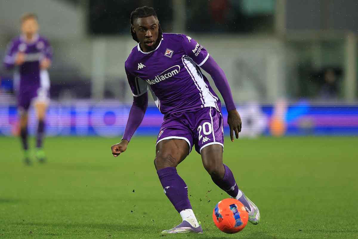 kean in campo al franchi