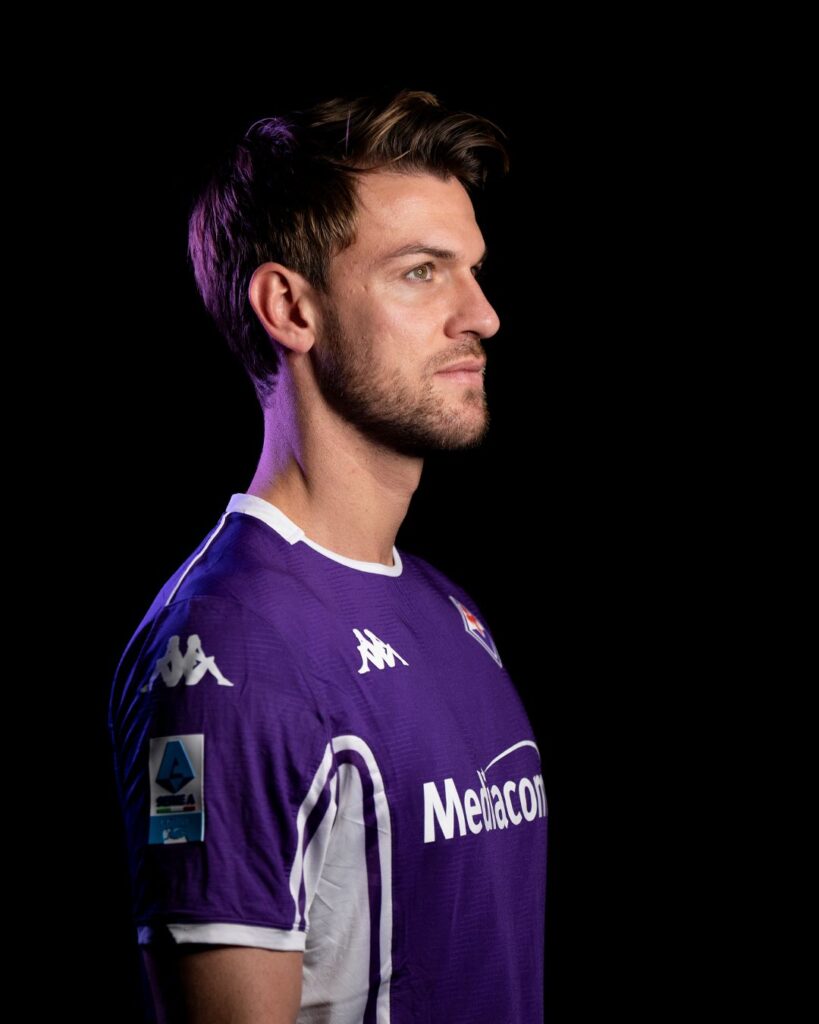Daniele Rugani in maglia viola (Fonte ACF Fiorentina)