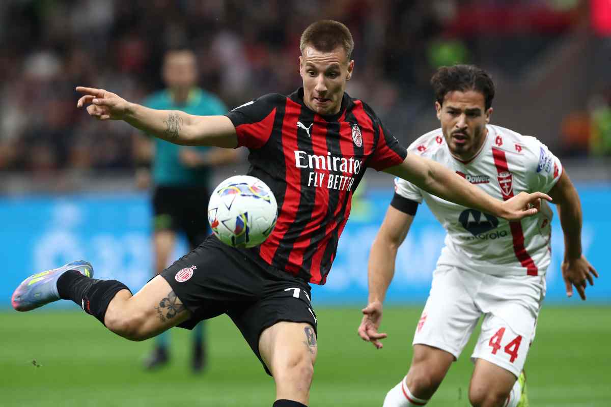 Francesco Camarda in campo con la maglia del Milan (OneFootball) - FiorentinaUno.com 