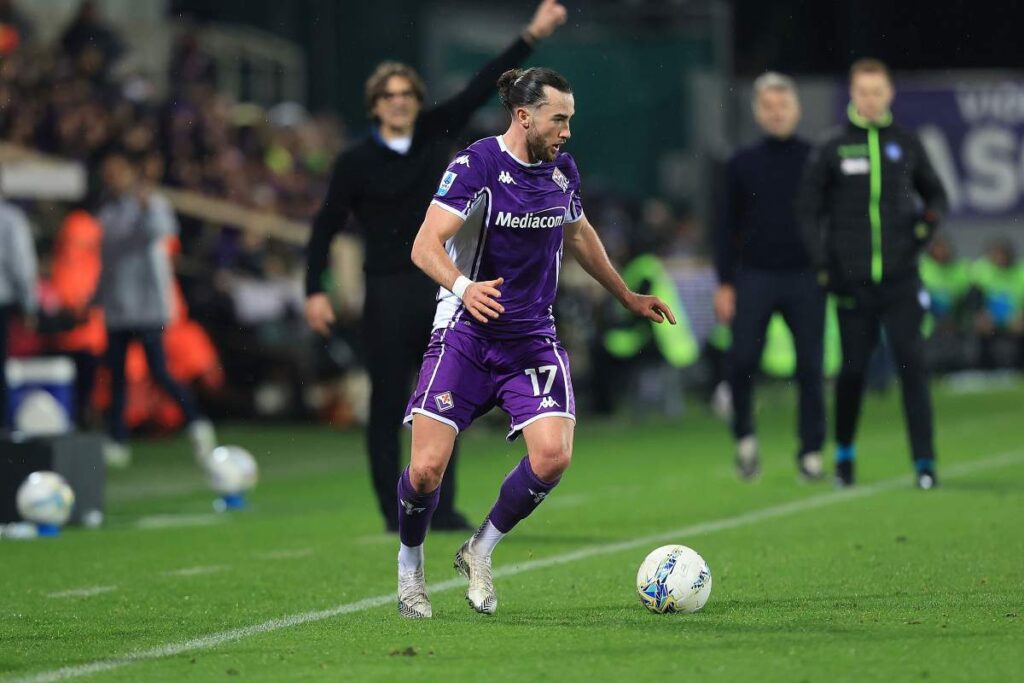 Jack Harrison in campo con la Fiorentina (OneFootball) - FiorentinaUno.com