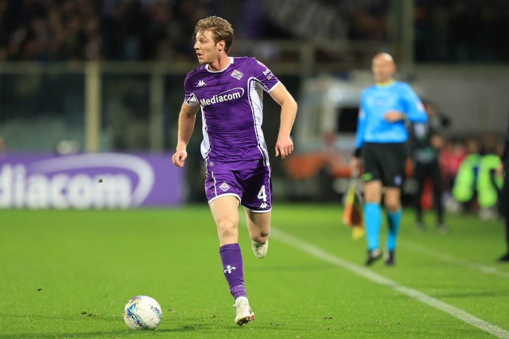 Il centrocampista Marco Brescianini in campo con la Fiorentina (OneFootball) - FiorentinaUno.com