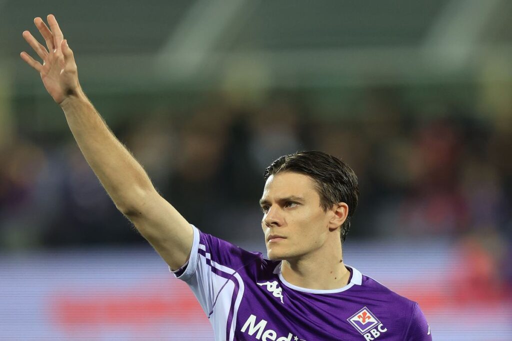 Nicolò Fagioli in campo con la Fiorentina (OneFootball) - FiorentinaUno.com