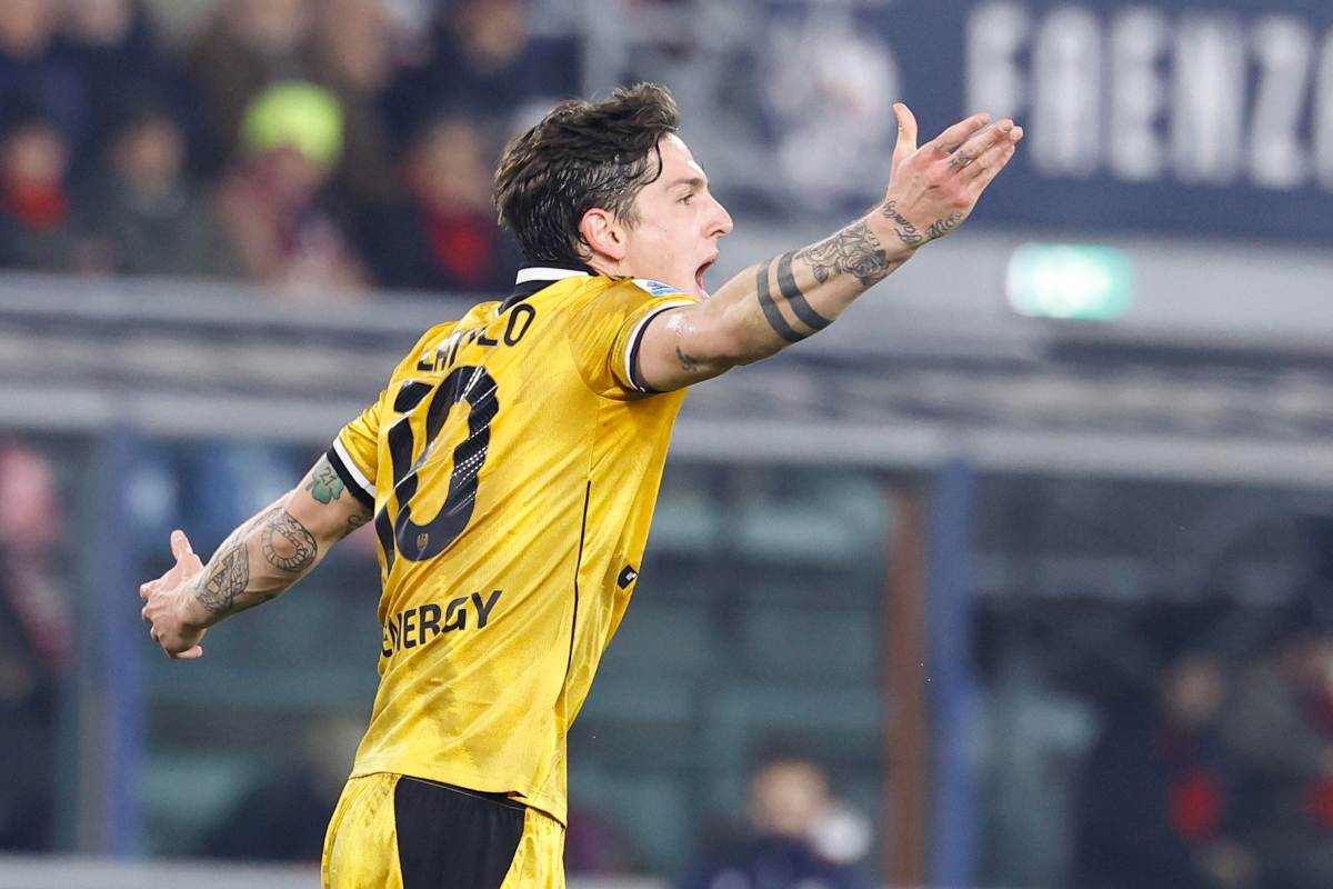 Nicolò Zaniolo in campo con l'Udinese (ANSA) - FiorenitnaUno.com