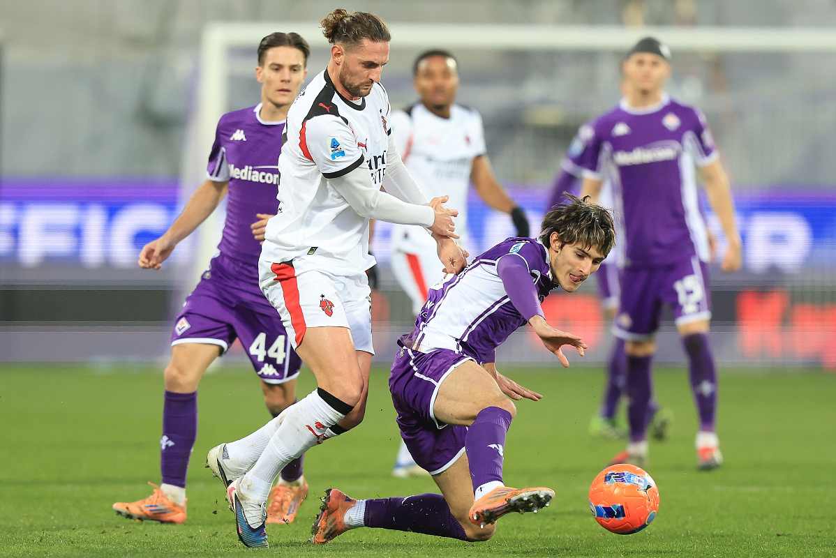 Fortini e Rabiot a contrasto