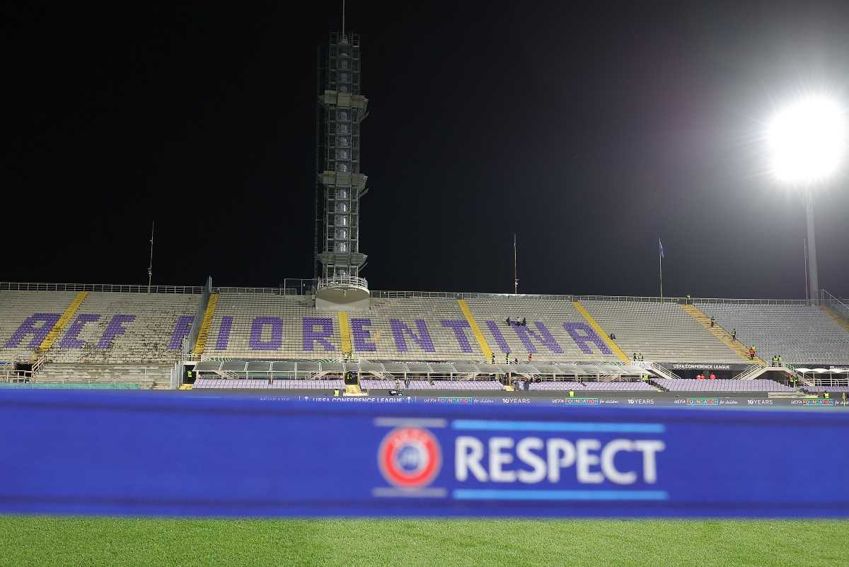 Lo stadio della Fiorentina