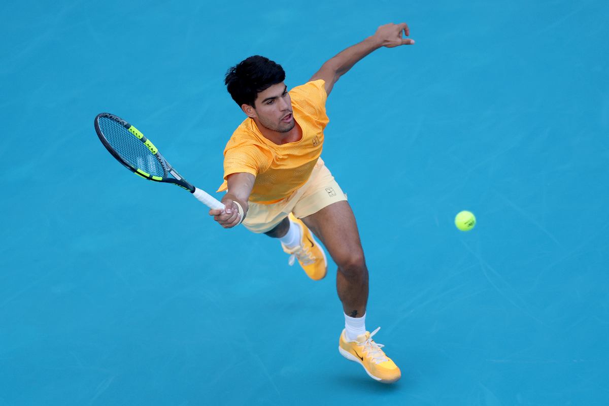 alcaraz in primo piano