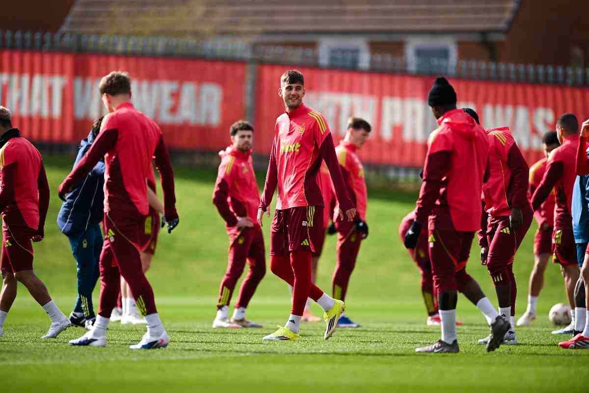 lucca in allenamento