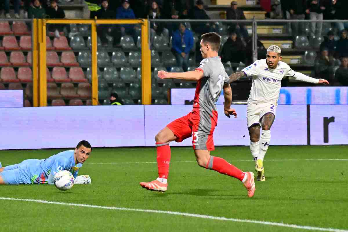 Gol Dodo contro la Cremonese