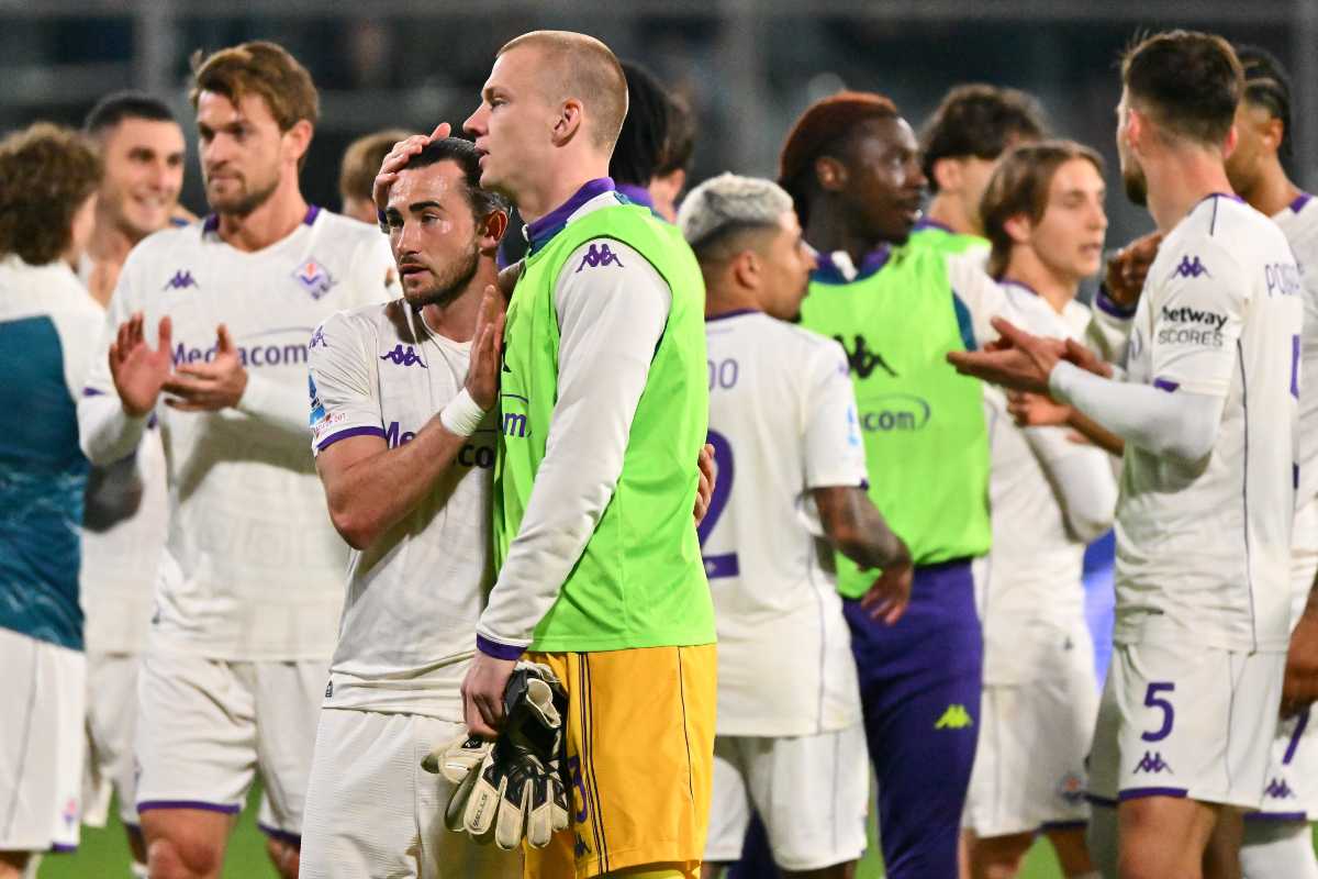 L'esultanza dei giocatori