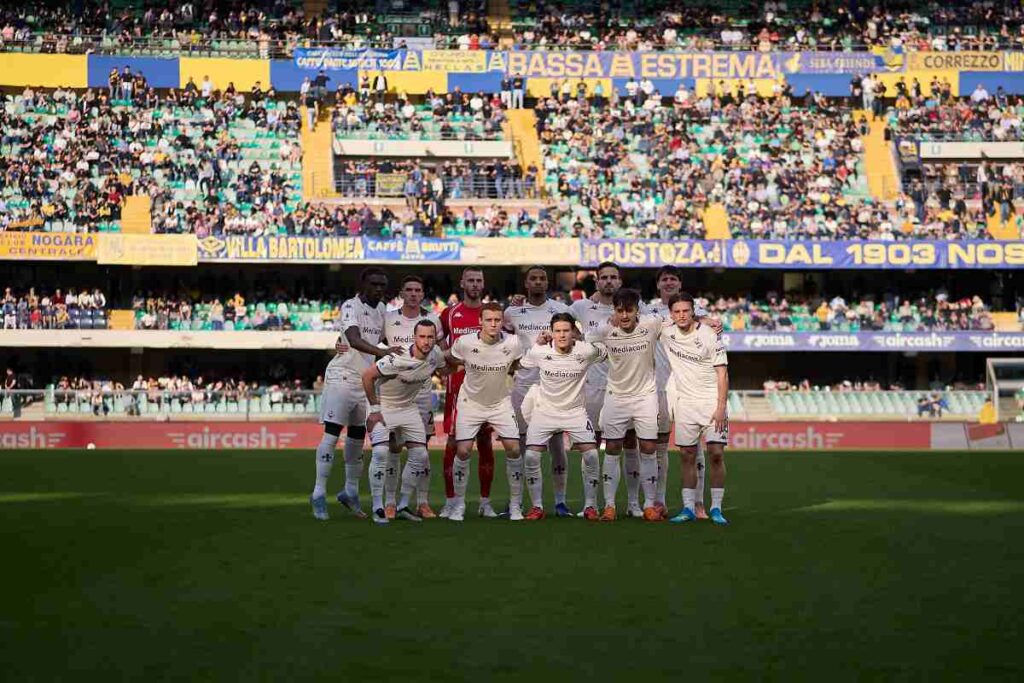 Formazione titolare Fiorentina