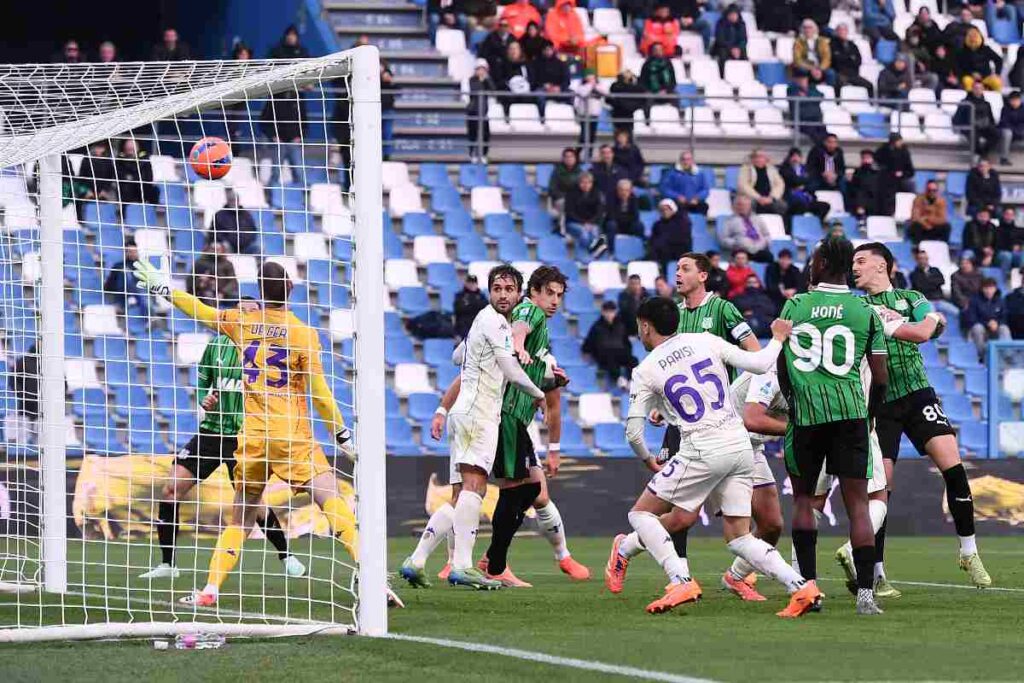 Gol Sassuolo vs Fiorentina