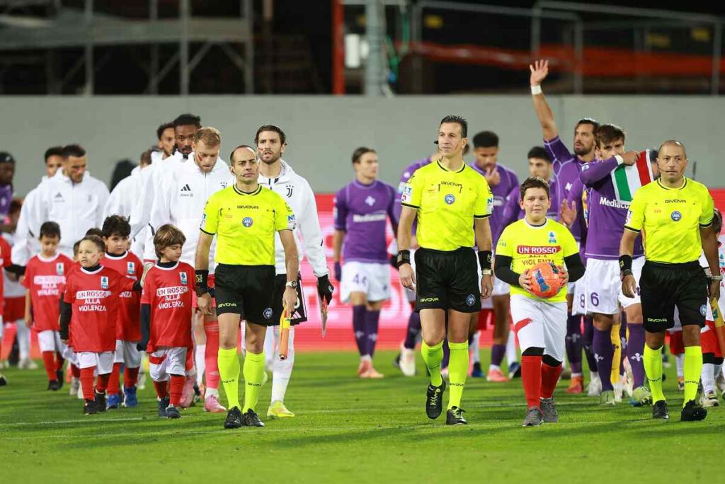 Giocatori Juve-Fiorentina