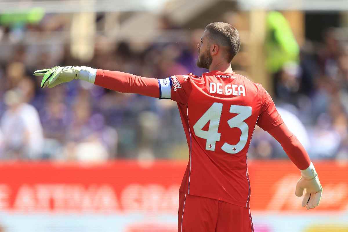 de gea di spalle