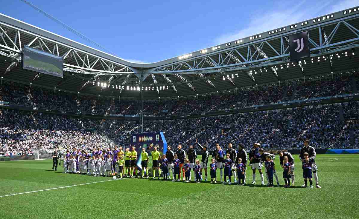 juventus fiorentina in campo