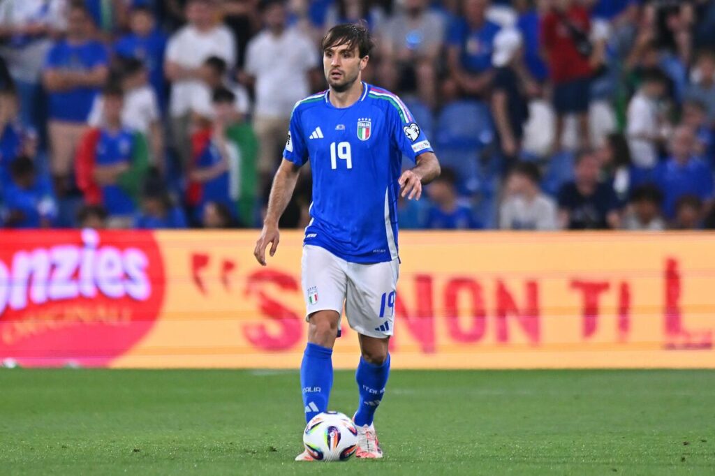 REGGIO NELL'EMILIA, ITALY - JUNE 9: Luca Ranieri of Italy during the FIFA 2026 Qualifier between Italy and Moldova