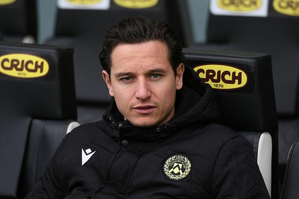UDINE, ITALY - MARCH 15: Florian Thauvin of Udinese Calcio during the Serie A match between Udinese and Verona at Stadio Friuli on March 15, 2025 in Udine