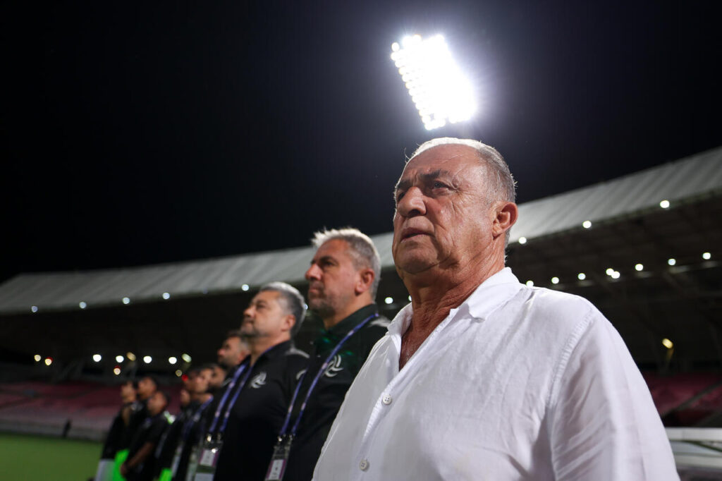 MECCA, SAUDI ARABIA - APRIL 6: Fatih Terim coach of Al Shabab