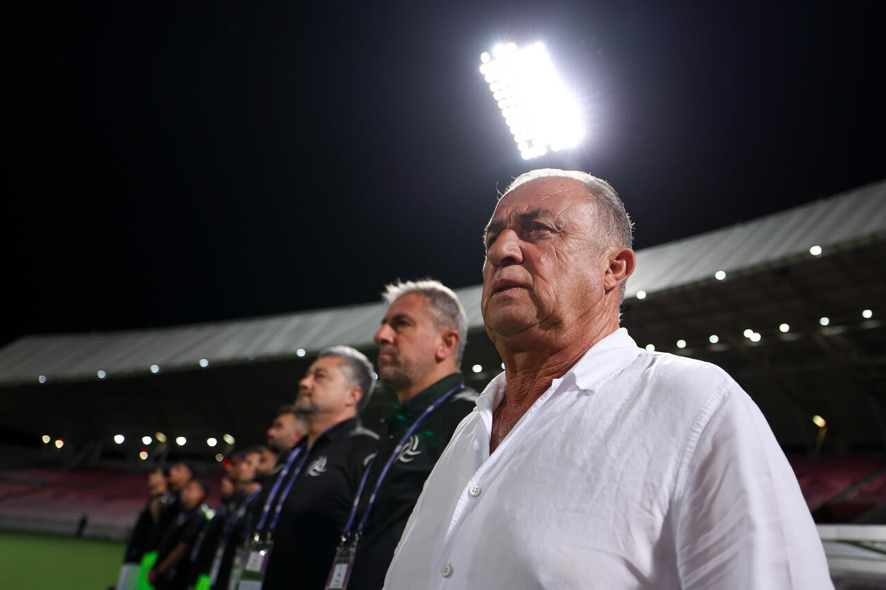 MECCA, SAUDI ARABIA - APRIL 6: Fatih Terim coach of Al Shabab