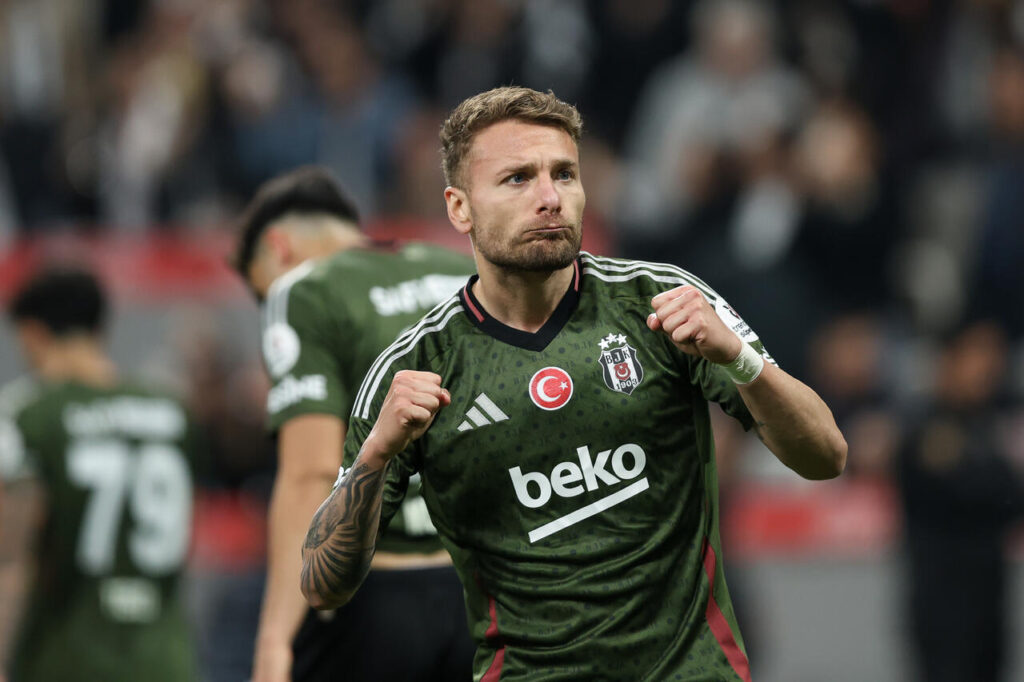 ISTANBUL, TURKEY - MAY 11: Ciro Immobile of Besiktas