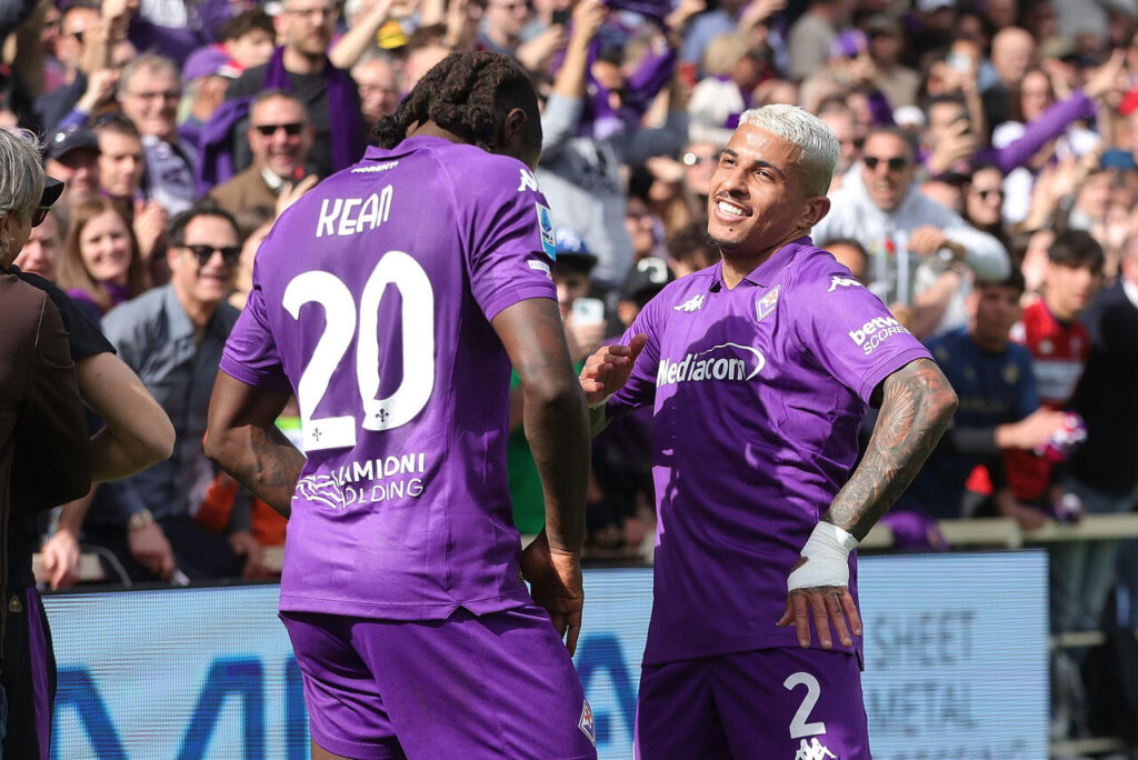 Moise Kean e Domilson Cordeiro dos Santos