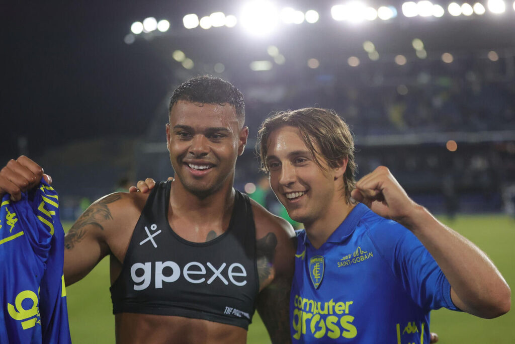 Jacopo Fazzini e Tino Anjorin